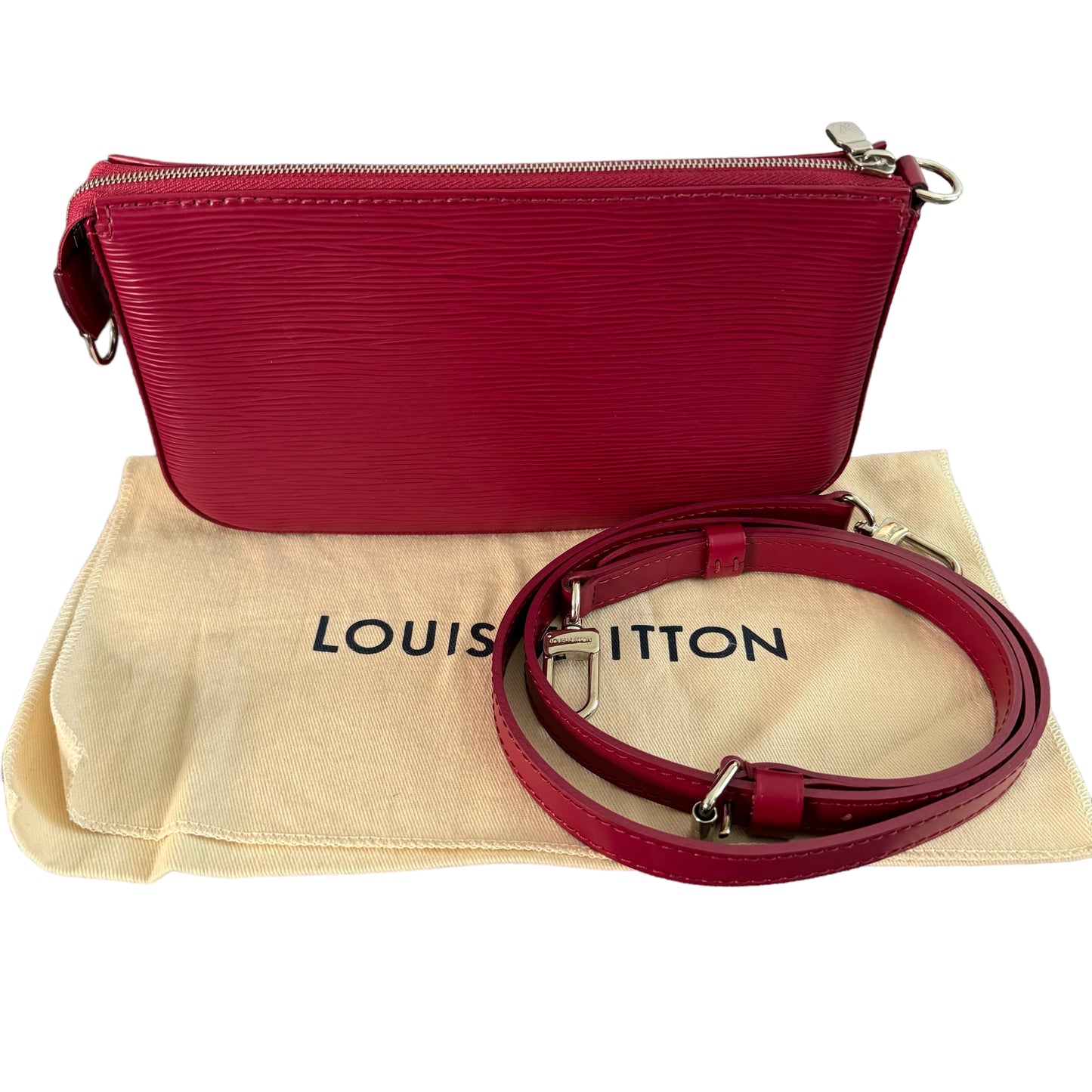 LOUIS VUITTON POCHETTE ACCESSORIES EPI LEATHER