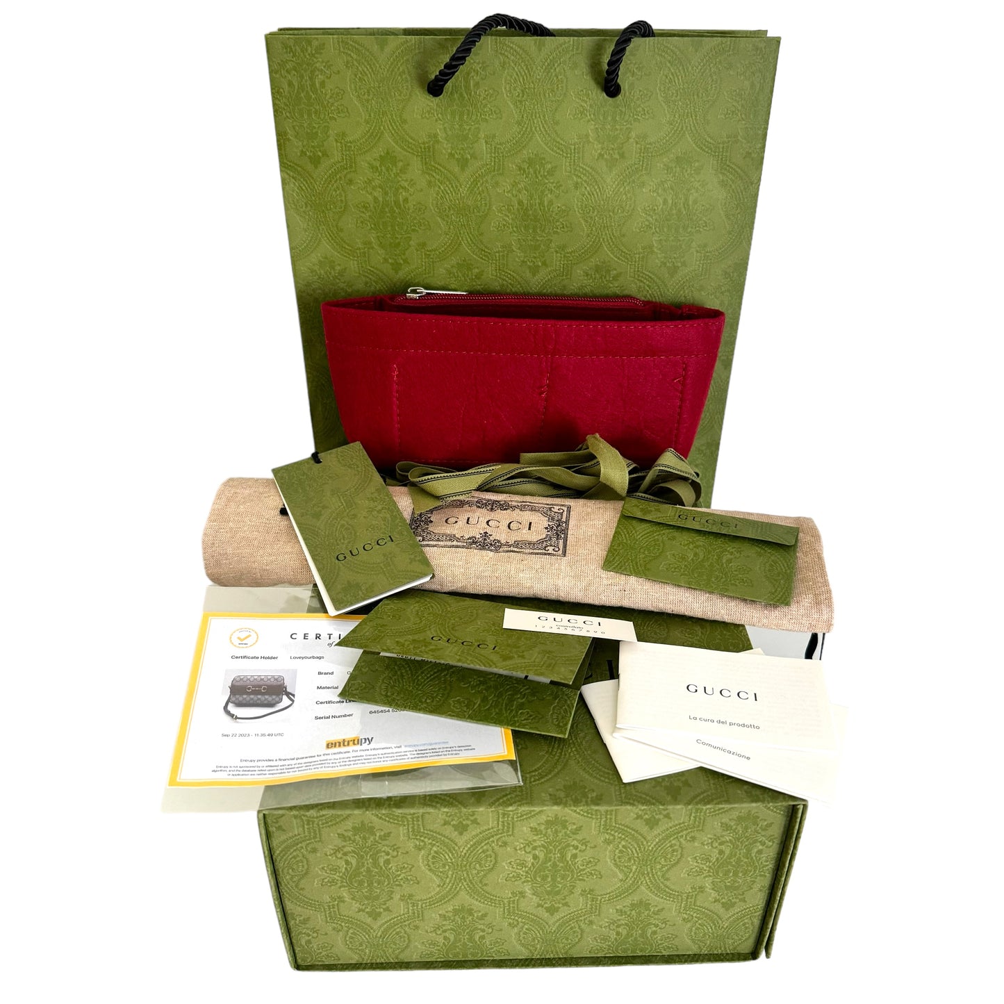 GUCCI HORSEBIT 1955 SMALL SHOULDER BAG