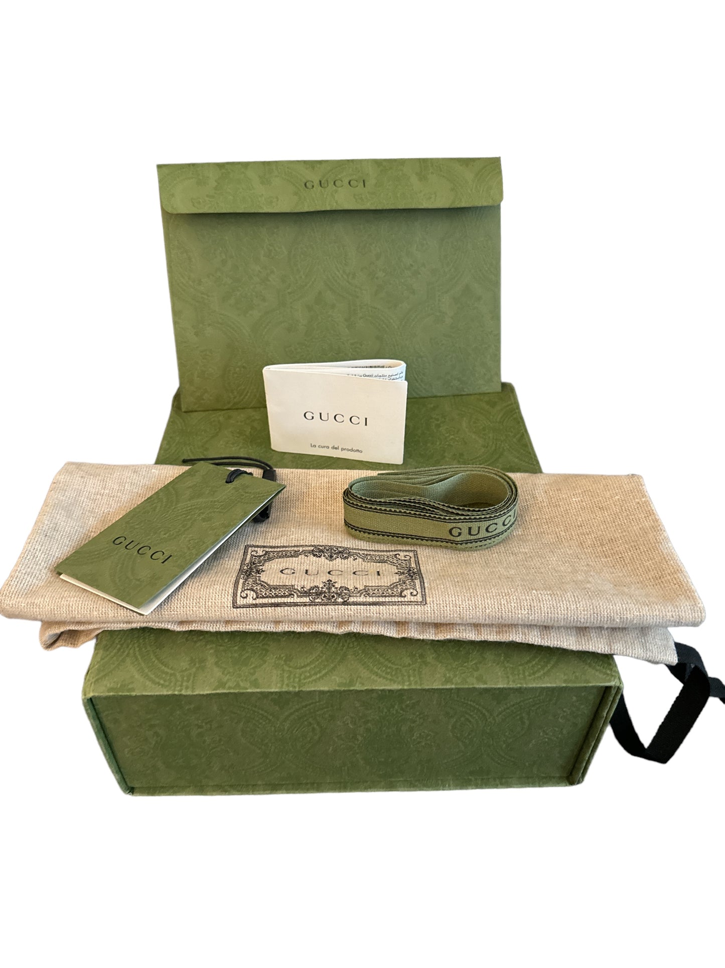 Gucci Double G Gold Buckle Belt 2 cm Width