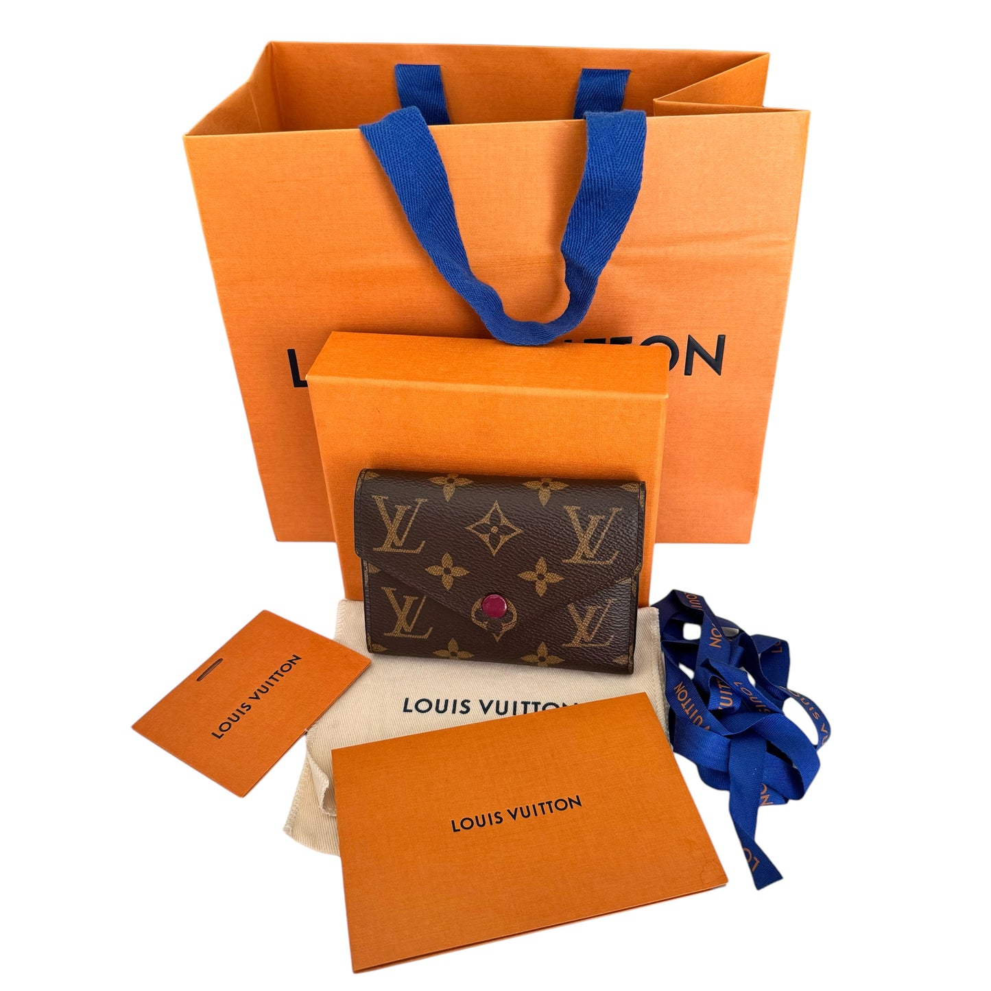 Louis Vuitton Victorine Monogram Fuchsia Wallet