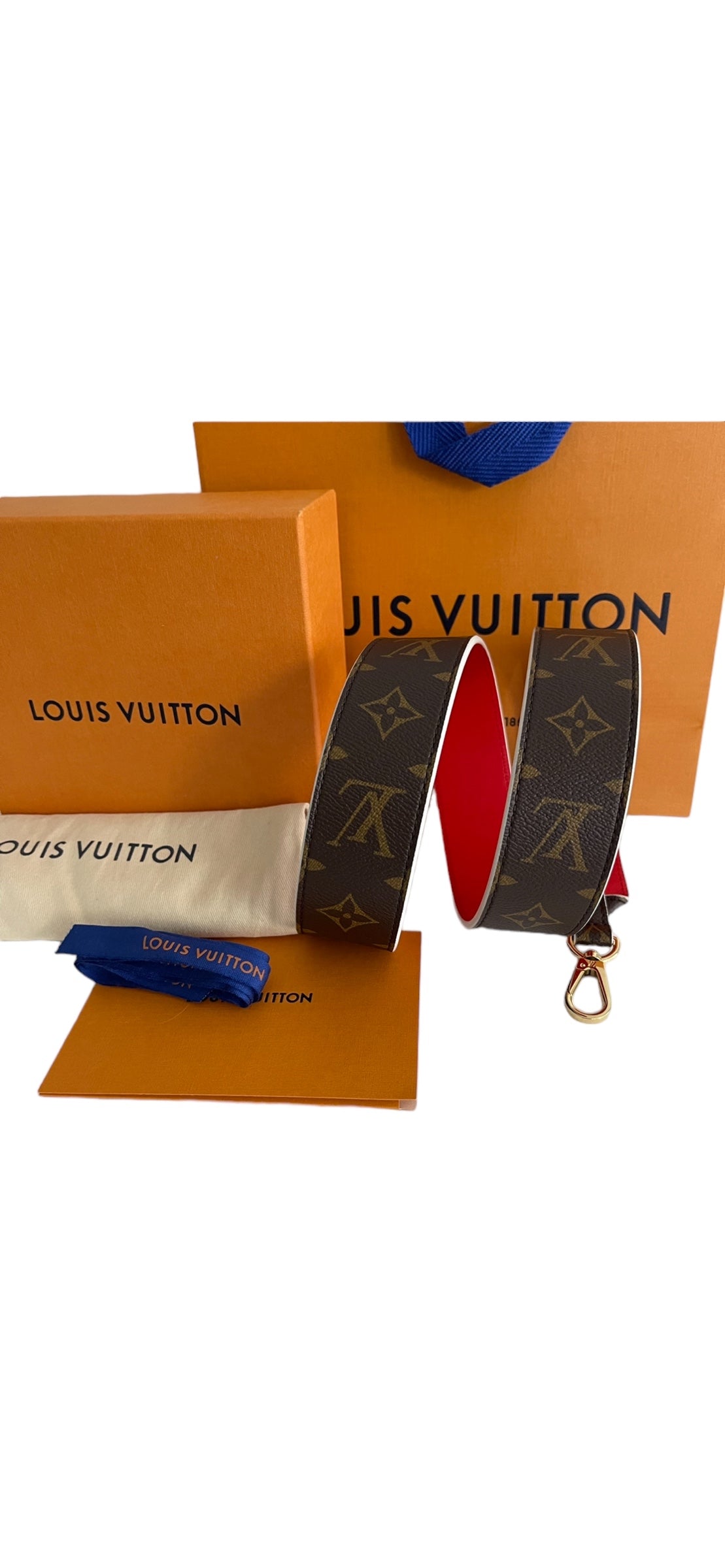 Louis Vuitton Bandoulière Monogram Red
