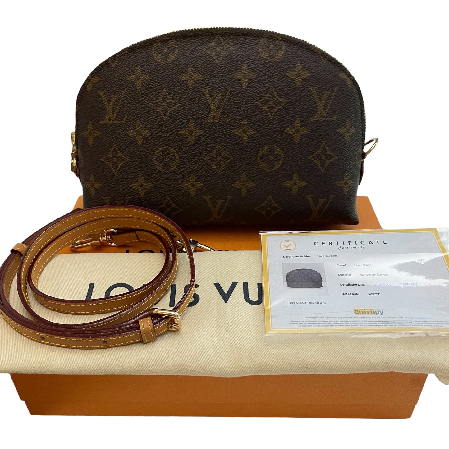 Louis Vuitton Cosmetic MM Monogram Pouch