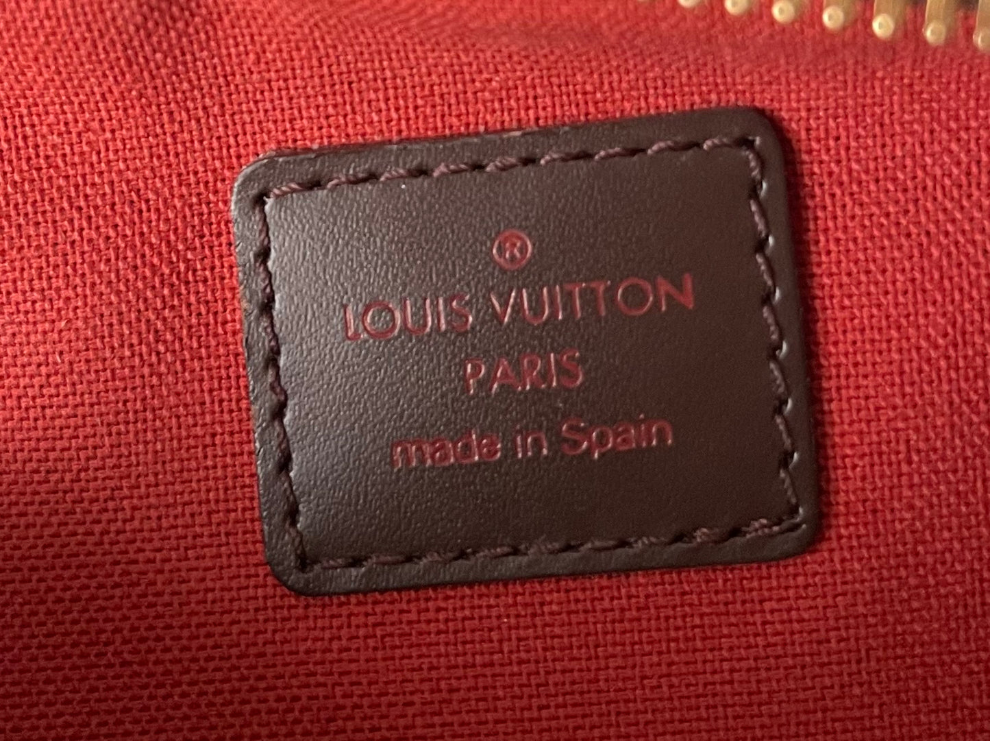 LOUIS VUITTON DAMIER EBENE GERONIMOS BELT BAG