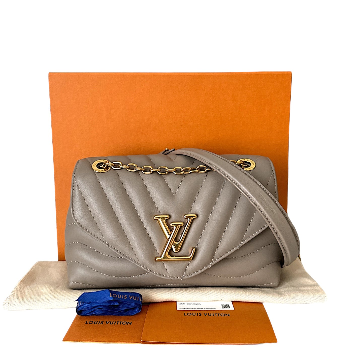 Louis Vuitton New Wave Chain Bag NM Taupe