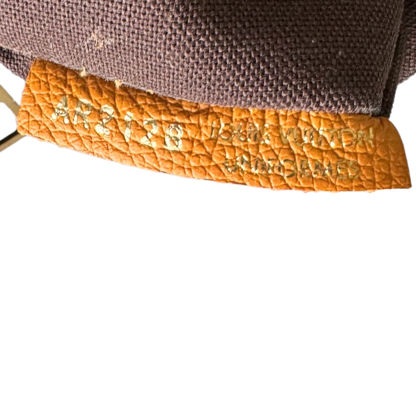 Louis Vuitton Pallas Clutch BB Brown Mustard Crossbody Bag