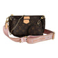 Louis Vuitton Multi Pochette Accessories Monogram Rose Claire Crossbody Bag