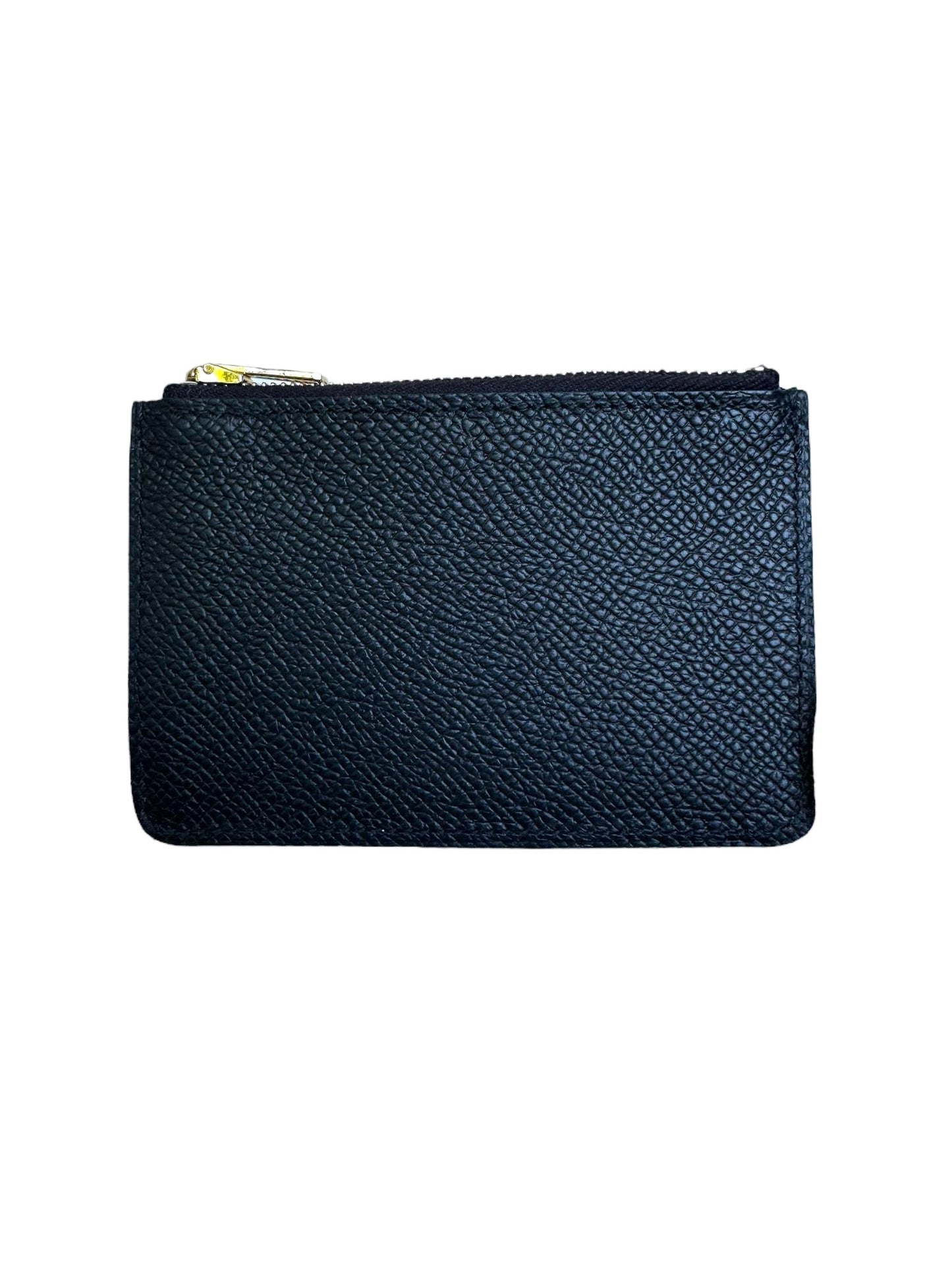 Hermes Constance Slim Wallet Black GHW