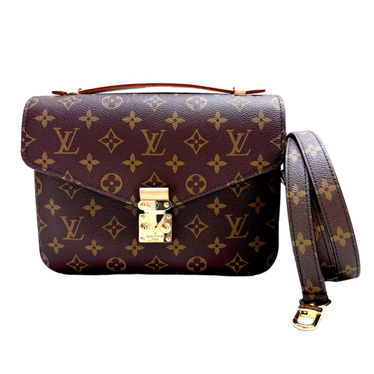 Louis Vuitton Pochette Metis Monogram Canvas Bag