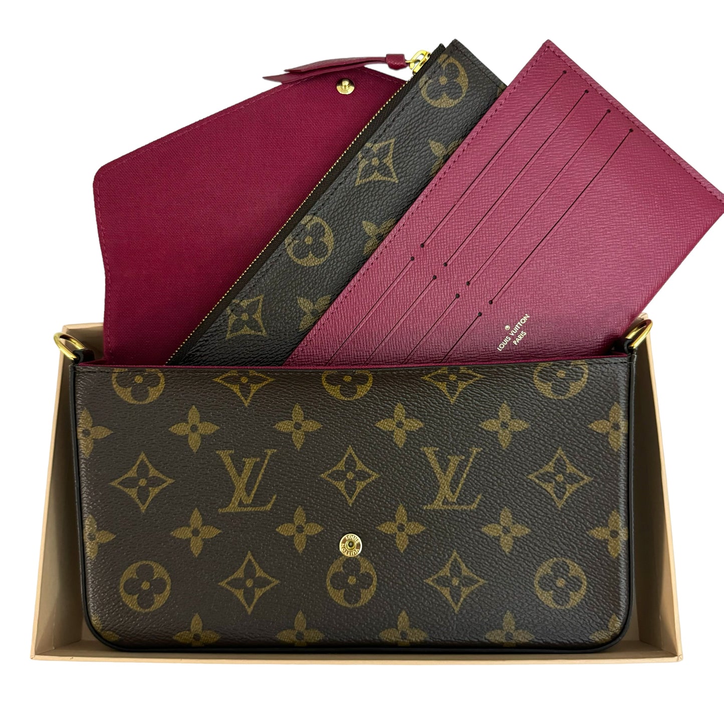 Louis Vuitton Félicie Pochette Monogram Bag