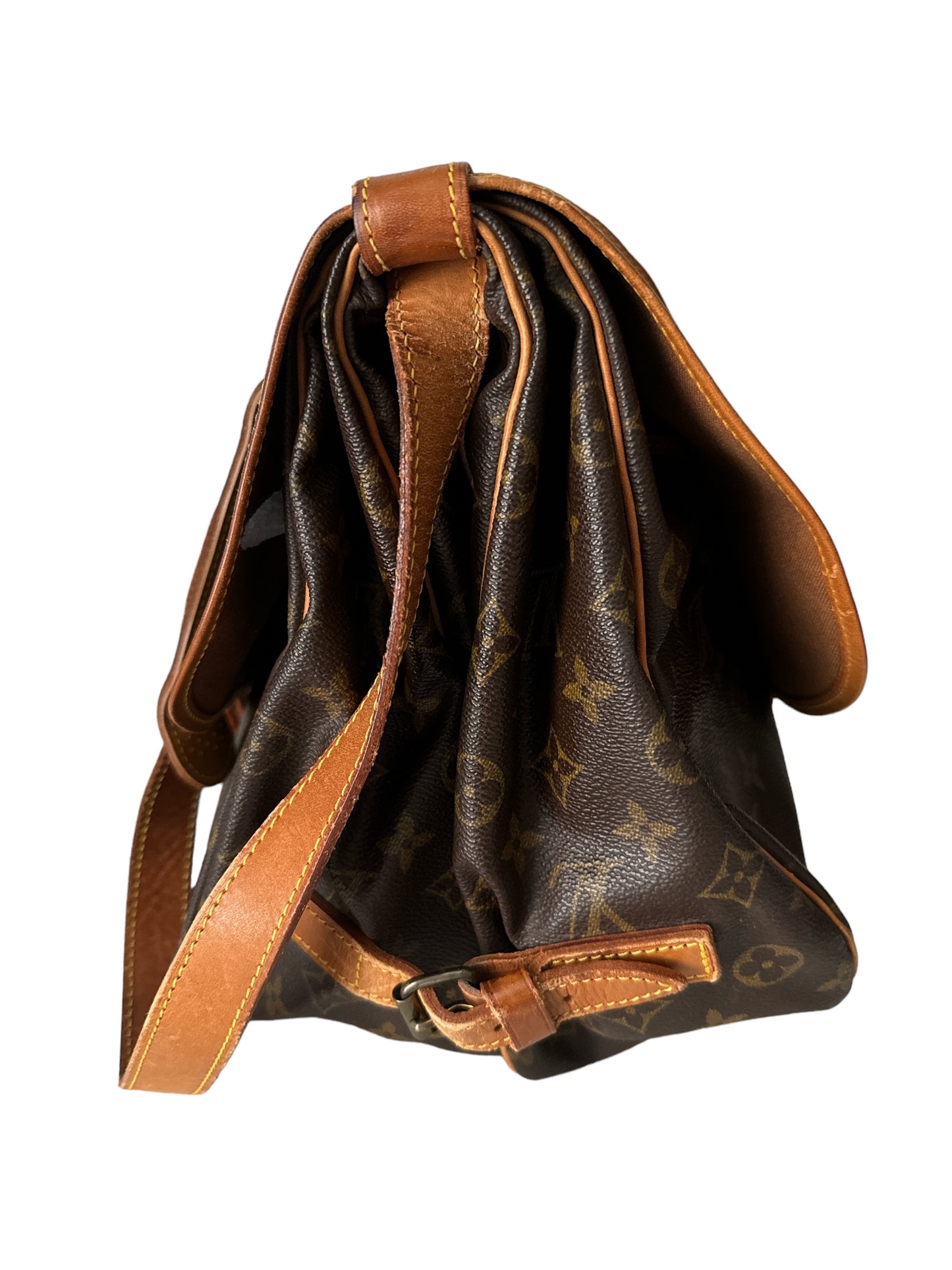 Louis Vuitton Samur 35 Monogram Canvas Crossbody Bag