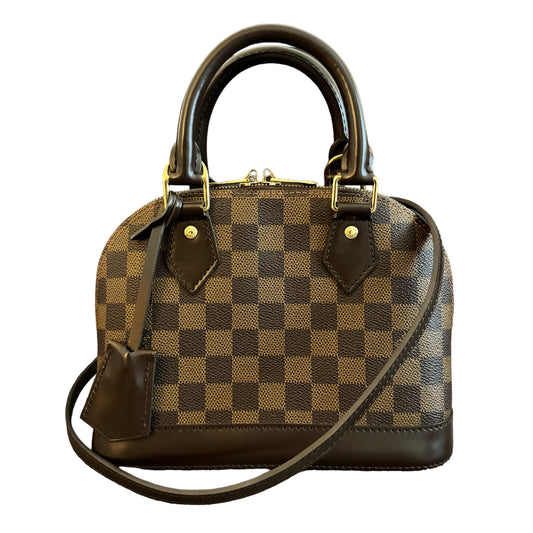 Louis Vuitton Alma BB Damier Ebene Crossbody/ Handbag