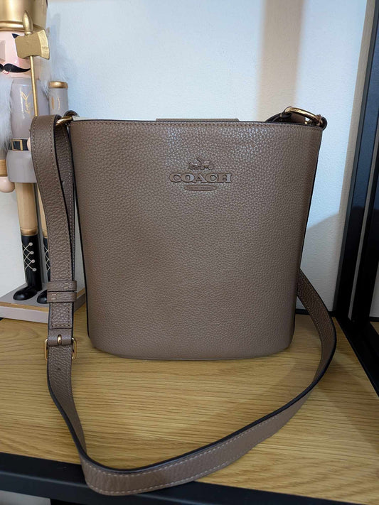 Coach RFB TNL SOPH Bucket Bag/ Crossbody In Dark Stone Color