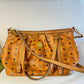 110580361 MCM shoulder bag visetos cognac zip tote with adjustable strap ( L8231 / MWP0AVI18CO001 10011308)
