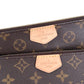 Louis Vuitton Multi Pochette Accessories Monogram Rose Claire Crossbody Bag