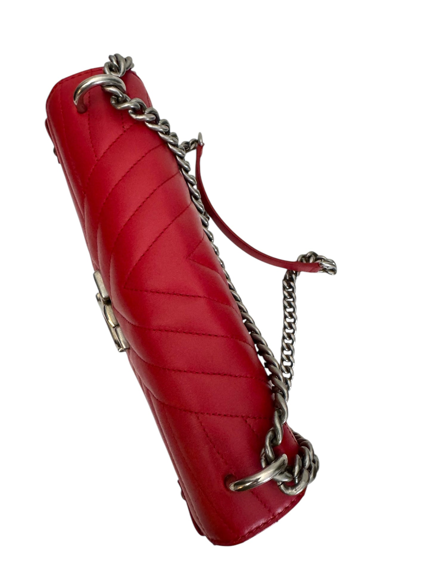 Louis Vuitton New Wave Chain Bag MM Red Bag