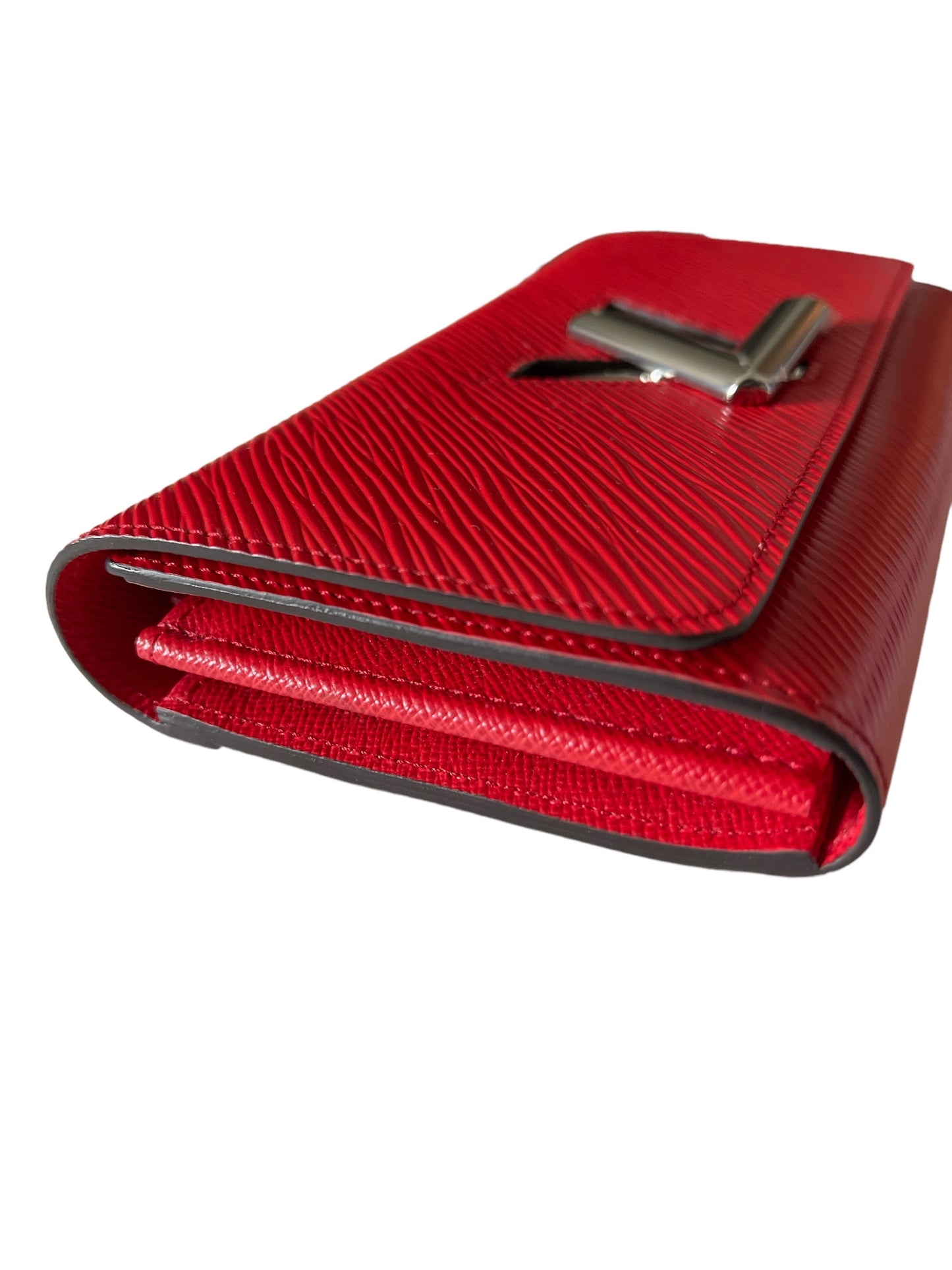 Louis Vuitton Twist Wallet EPI Red Leather