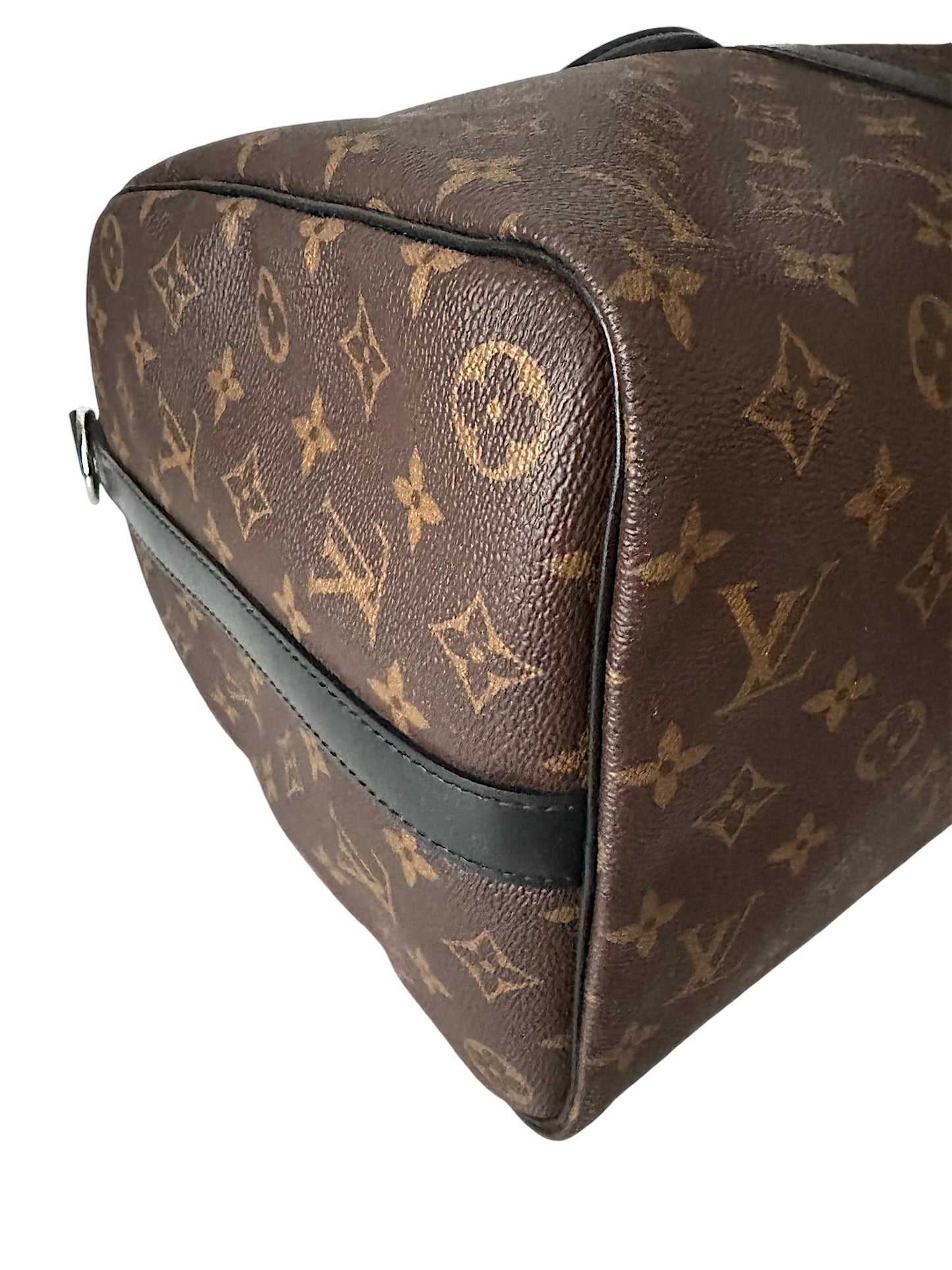 Louis Vuitton Keepall Bandoulière 45 Monogram Macassar Bag