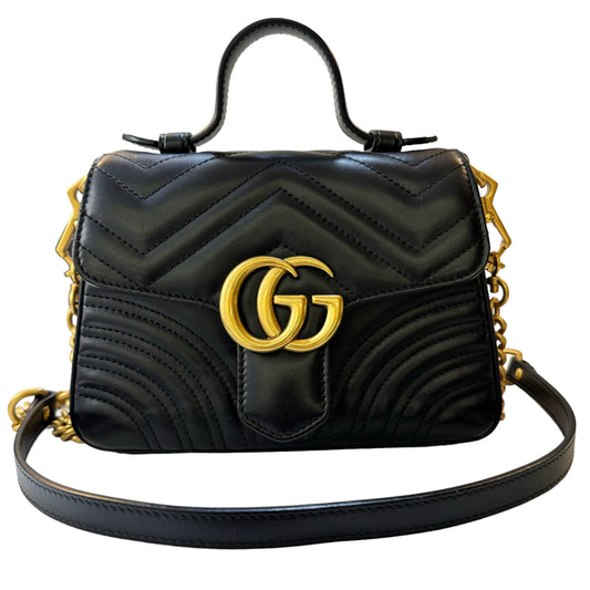 Gucci GG Marmont Top Handle Mini Bag