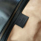 2205710-143080 Gucci Marmont Medium Black Leather Gold Hardware (443497 520981) G02918812 Made in Italy