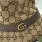 2205710-1432159 Gucci GG Bucket Hat Brown Sile L 576587 4HG62
