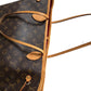 Louis Vuitton Neverfull MM Monogram Red Bag