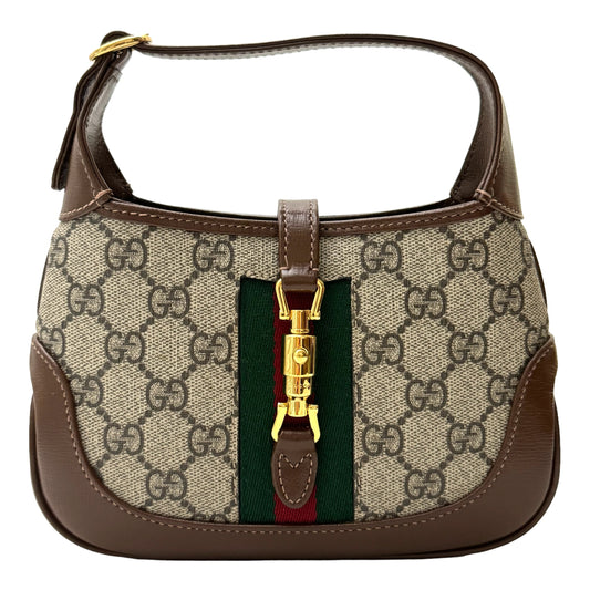 GUCCI JACKIE 1961 MINI 2 IN 1 HANDBAG AND CROSSBODY BAG