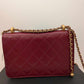 2205710-1432211 Chanel Small Flap Bag Red Wine Color Gold Hardware N1877T8E