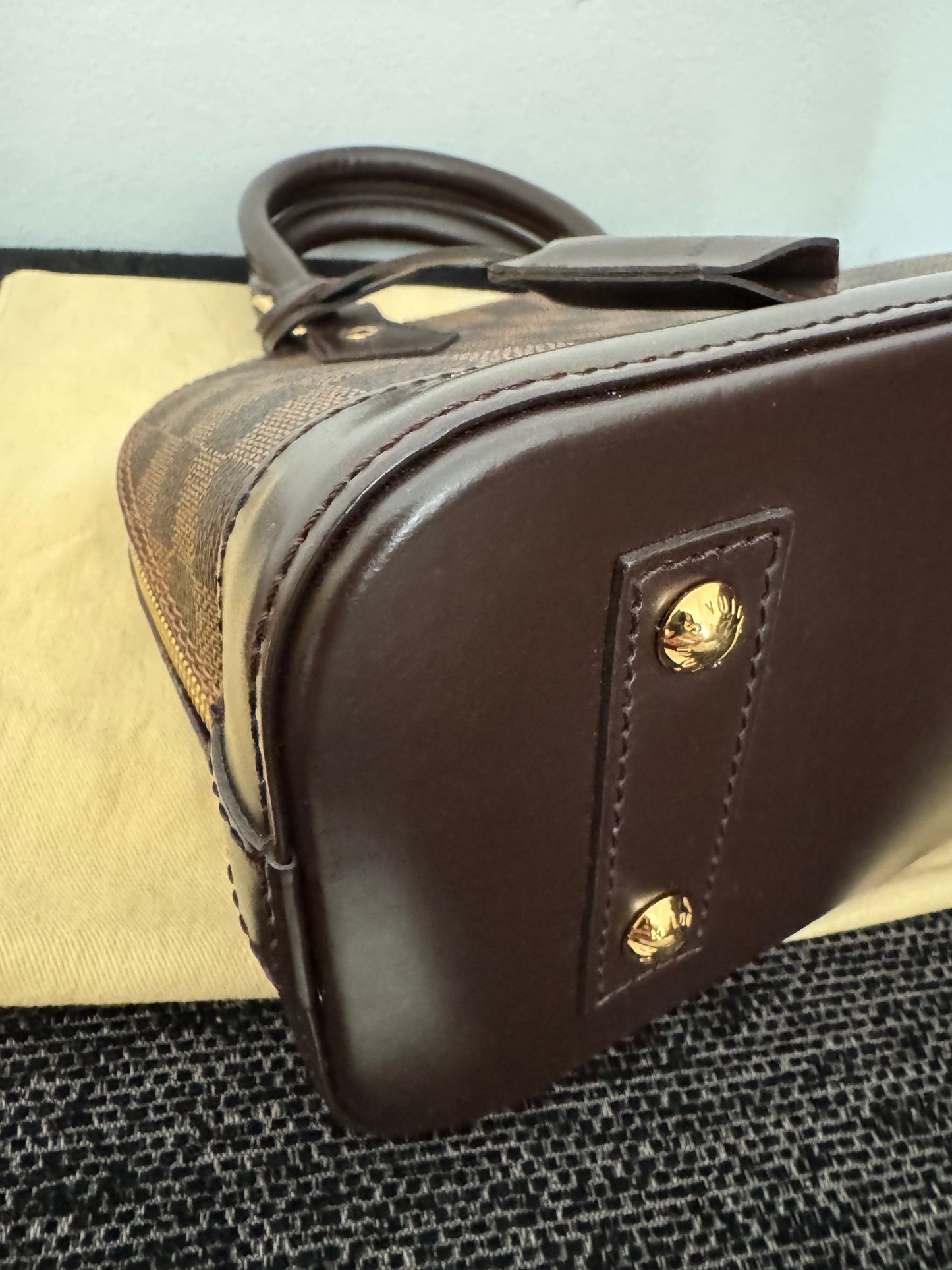 Louis Vuitton Alma BB Damier Ebene Bag