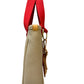 Louis Vuitton Antigua Cabas PM Tote Bag Canvas Beige Red