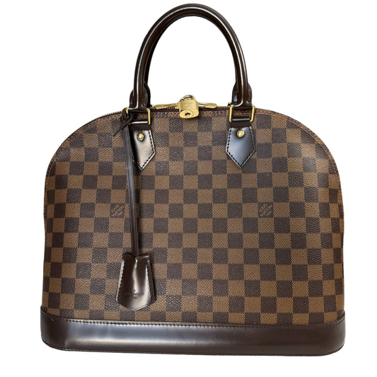 Louis Vuitton Alma MM Damier Ebene Bag