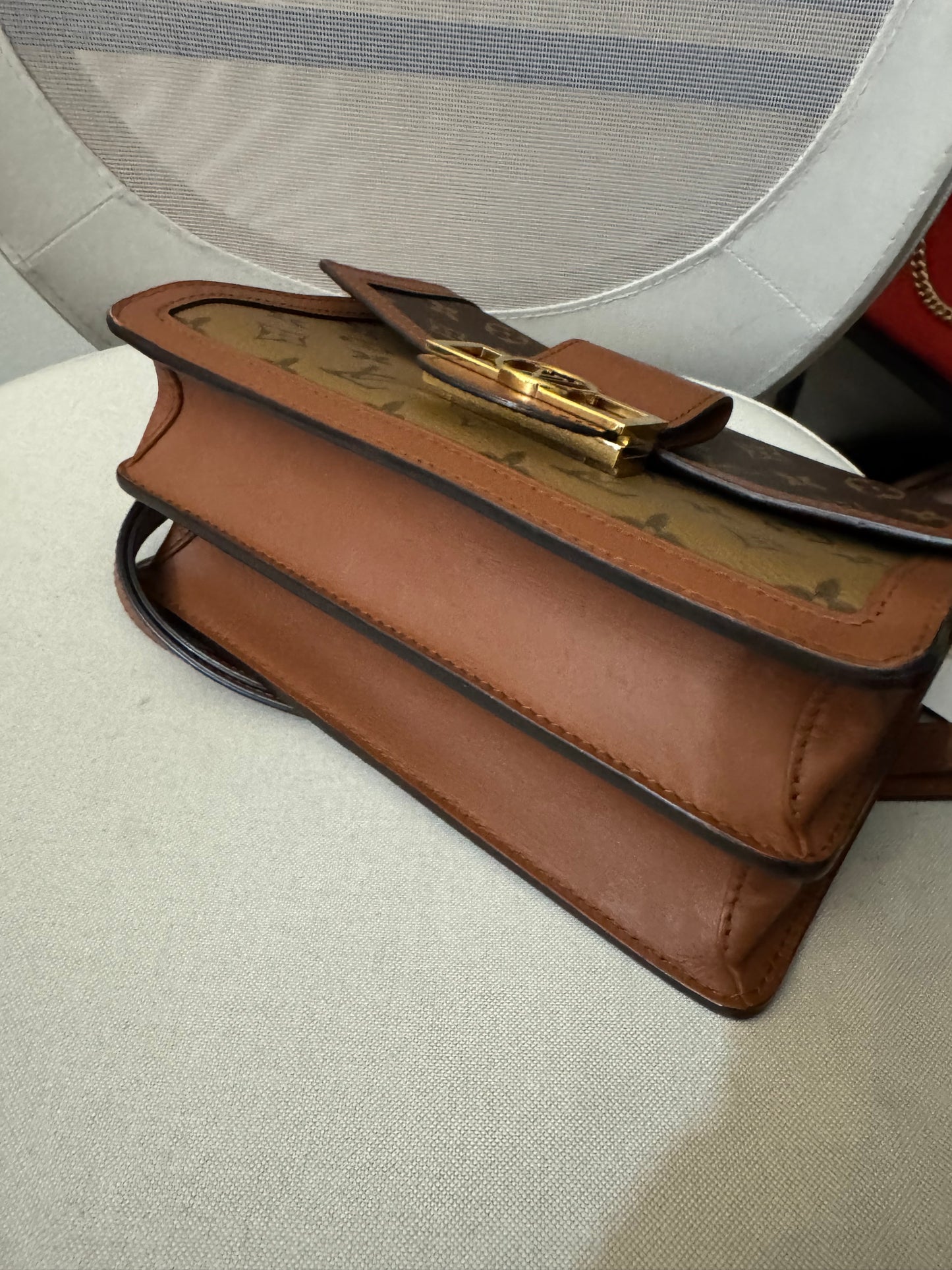 220570-143231 Louis Vuitton Dauphine MM Bag (FL4210) Made in France