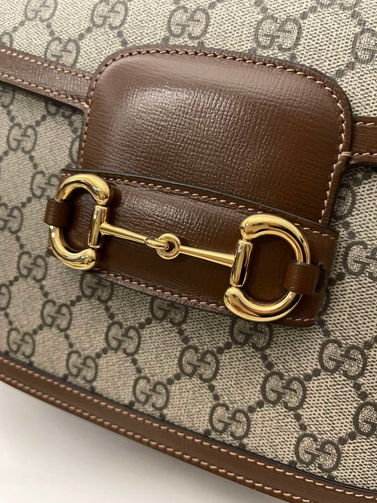 110580955  Gucci Horsebit 1955 medium shoulder bag (F041783882)