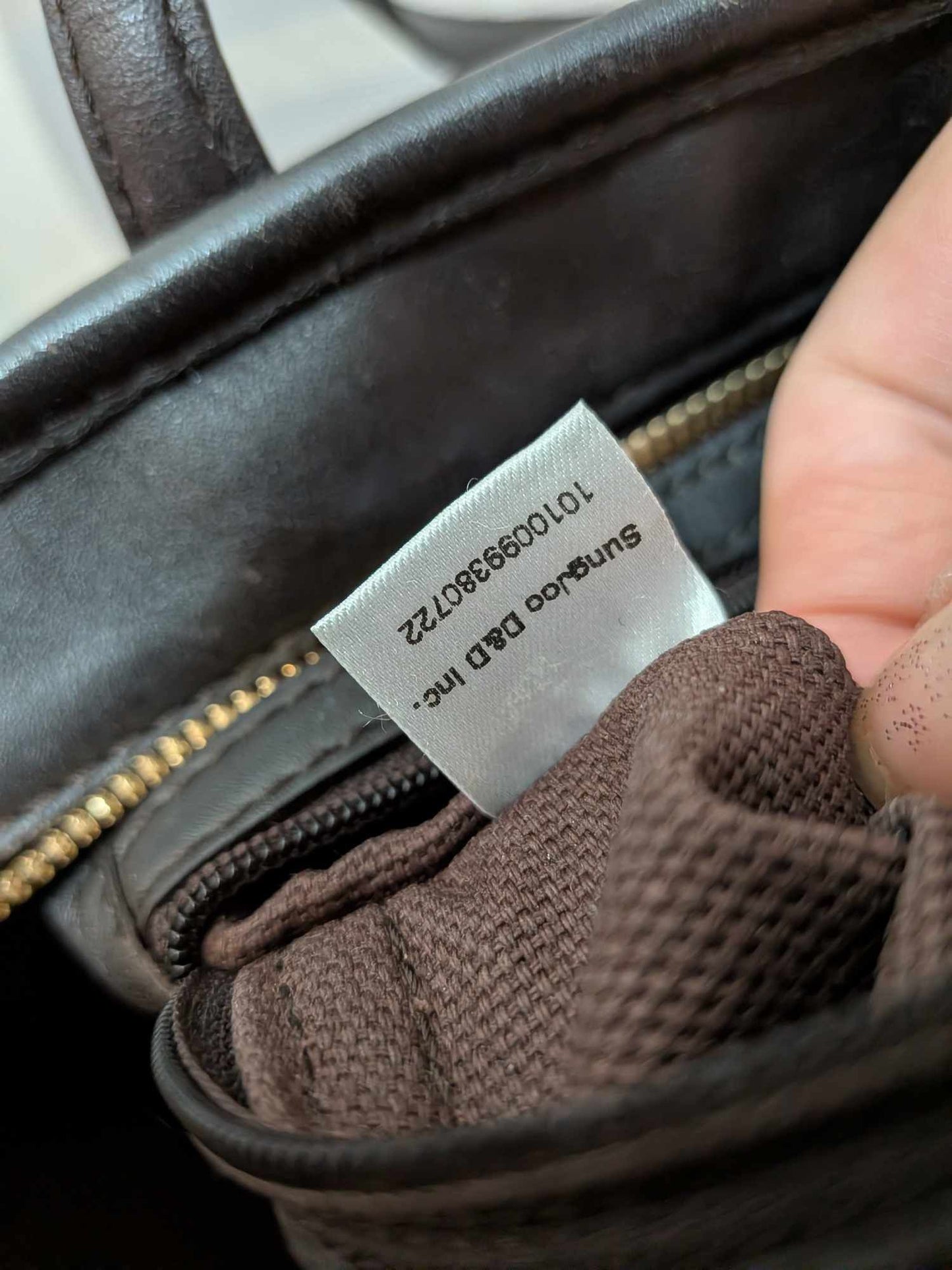 110580362 MCM Small Shopping Tote Visetos Brown