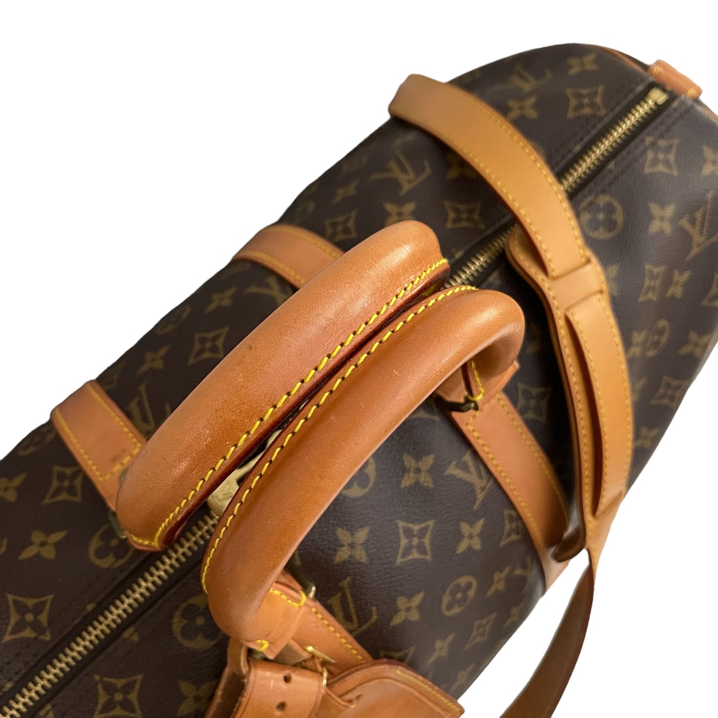 Louis Vuitton Keepall Bandoulière 45 Monogram Travel Bag