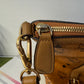 110580361 MCM shoulder bag visetos cognac zip tote with adjustable strap ( L8231 / MWP0AVI18CO001 10011308)