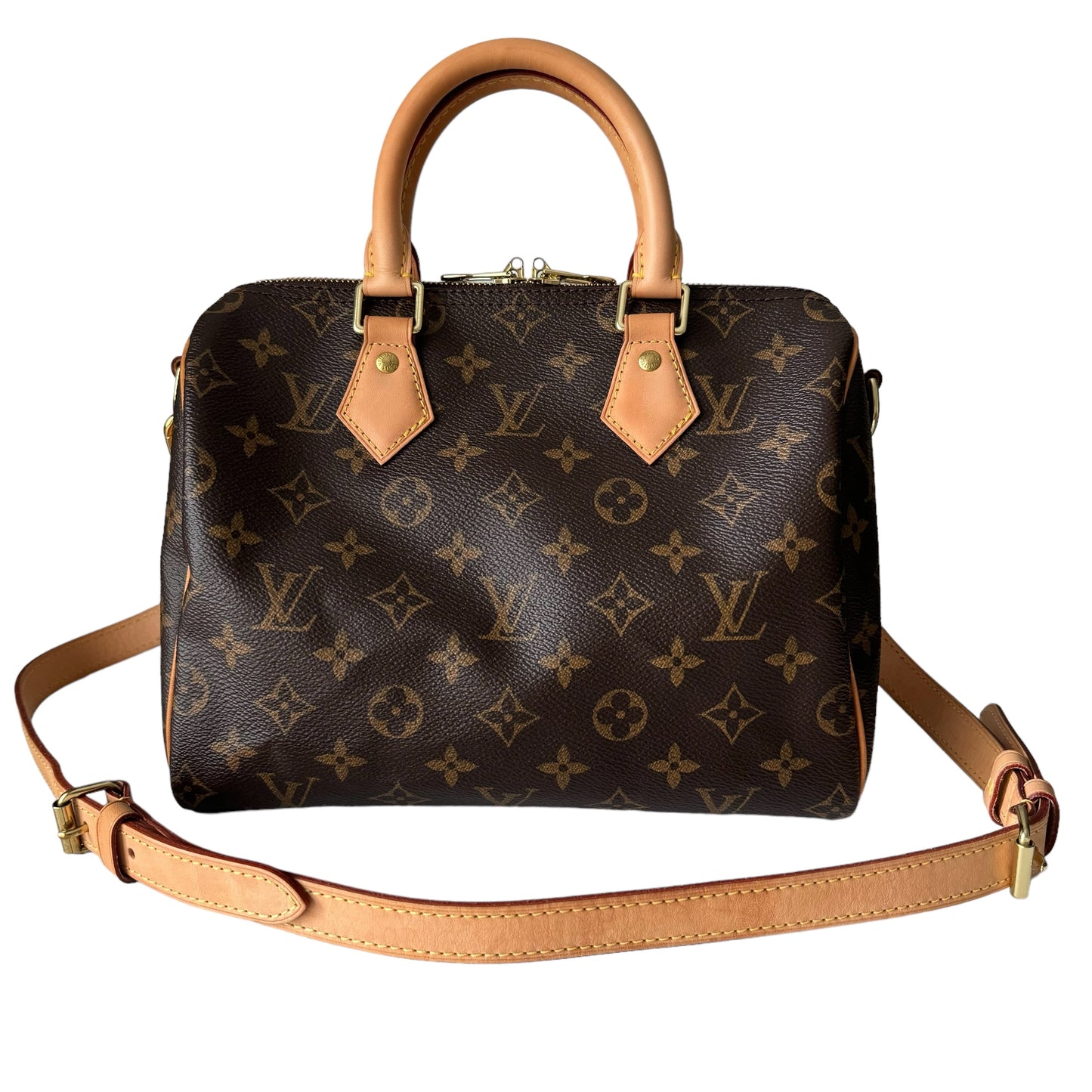 Louis Vuitton Speedy 25 bandouliere  monogram bag