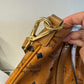 110580361 MCM shoulder bag visetos cognac zip tote with adjustable strap ( L8231 / MWP0AVI18CO001 10011308)