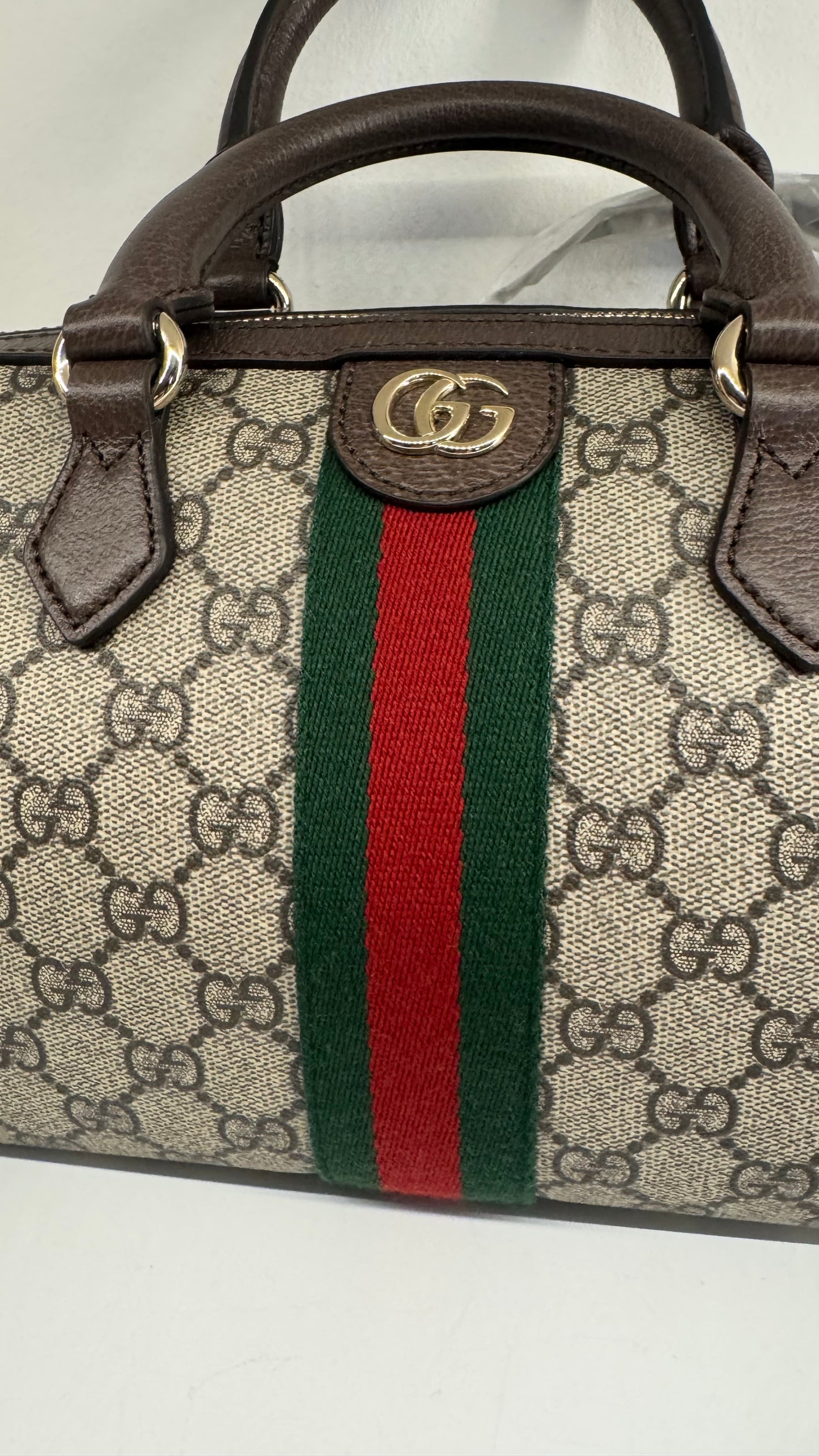 110580421 Gucci Ophidia Boston Web With Adjustable Strap (836825 493075/ F044245955)