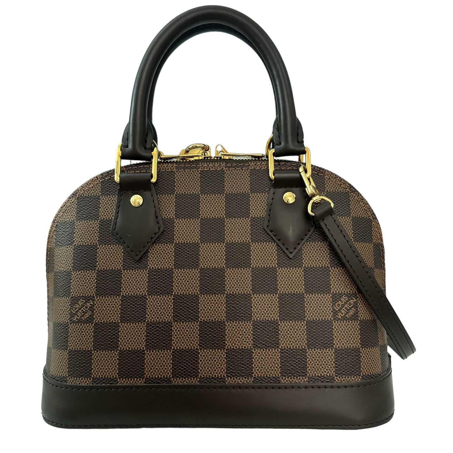 Louis Vuitton Alma BB Ebene Damier Bag