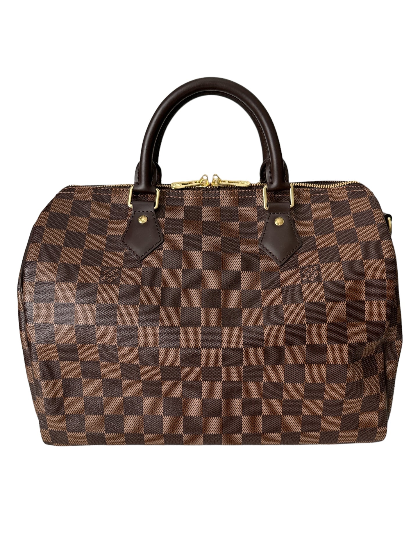 Louis Vuitton Speedy 30 Bandoulier Damier Ebene Bag