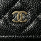 Chanel Classic Wallet On Chain Black Caviar Gold Hardware