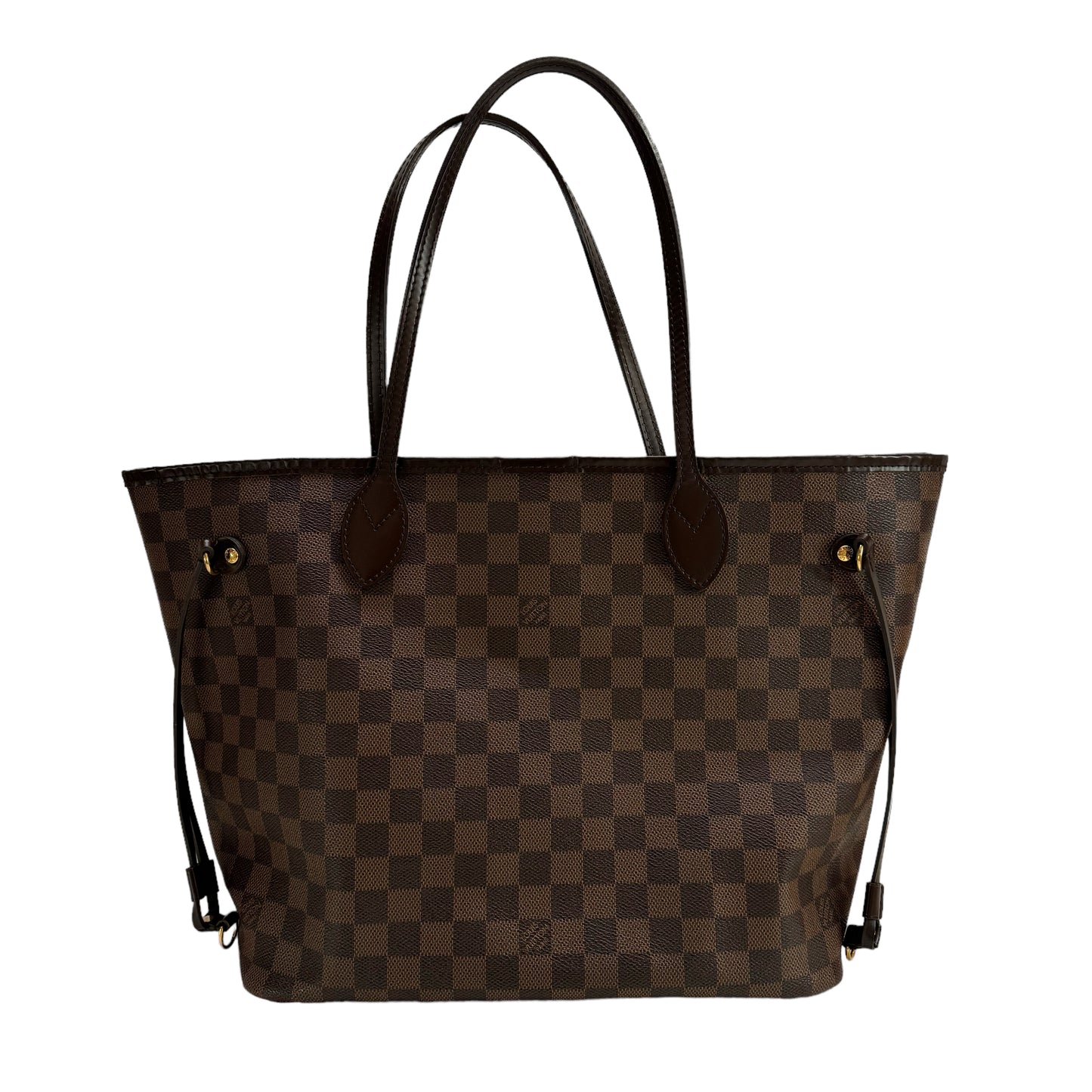 Louis Vuitton Neverfull MM Damier Ebene Cherry Bag