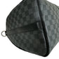 Louis Vuitton Keepall 45 Bandouliere Damier Graphite Canvas Travel Bag