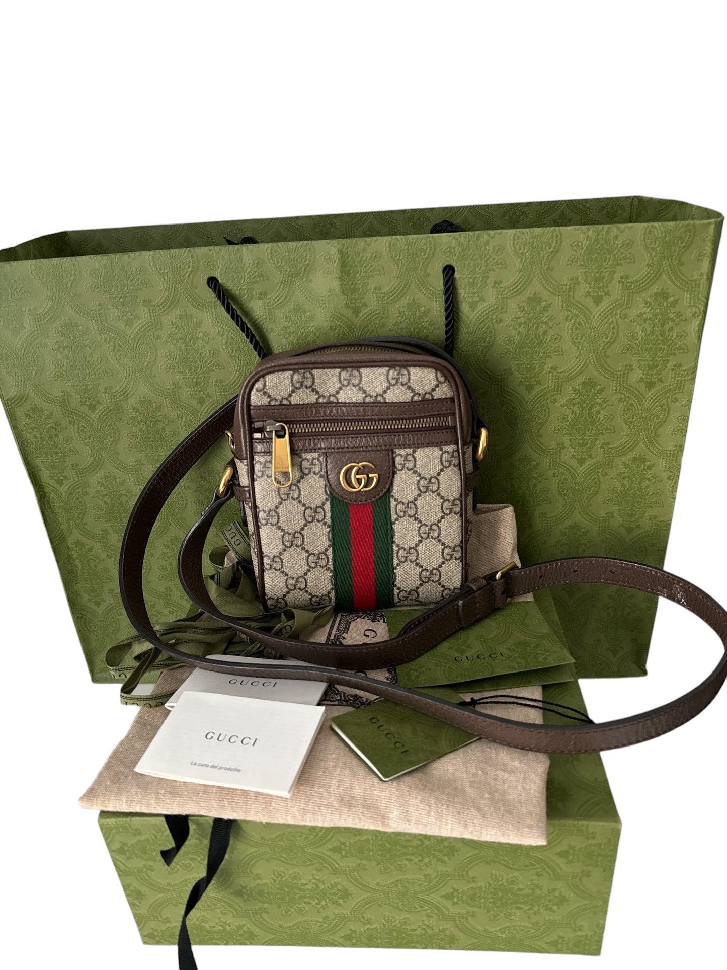 Gucci Ophidia GG Supreme  Crossbody Bag