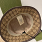 2205710-1432159 Gucci GG Bucket Hat Brown Sile L 576587 4HG62