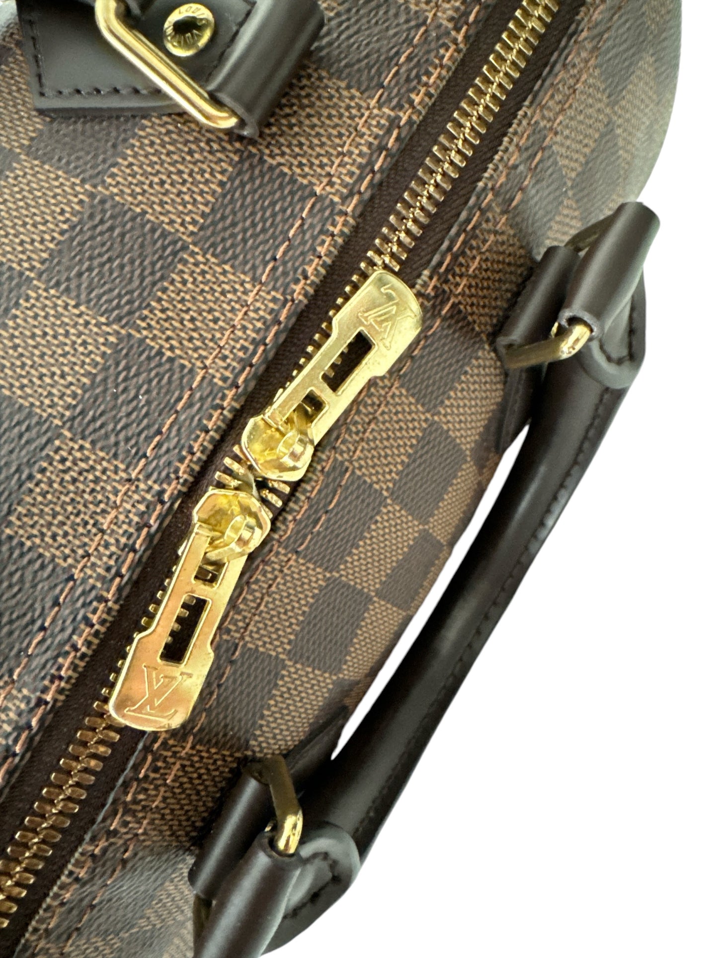 Louis Vuitton Speedy 25 Bandouliere Damier Ebene Bag