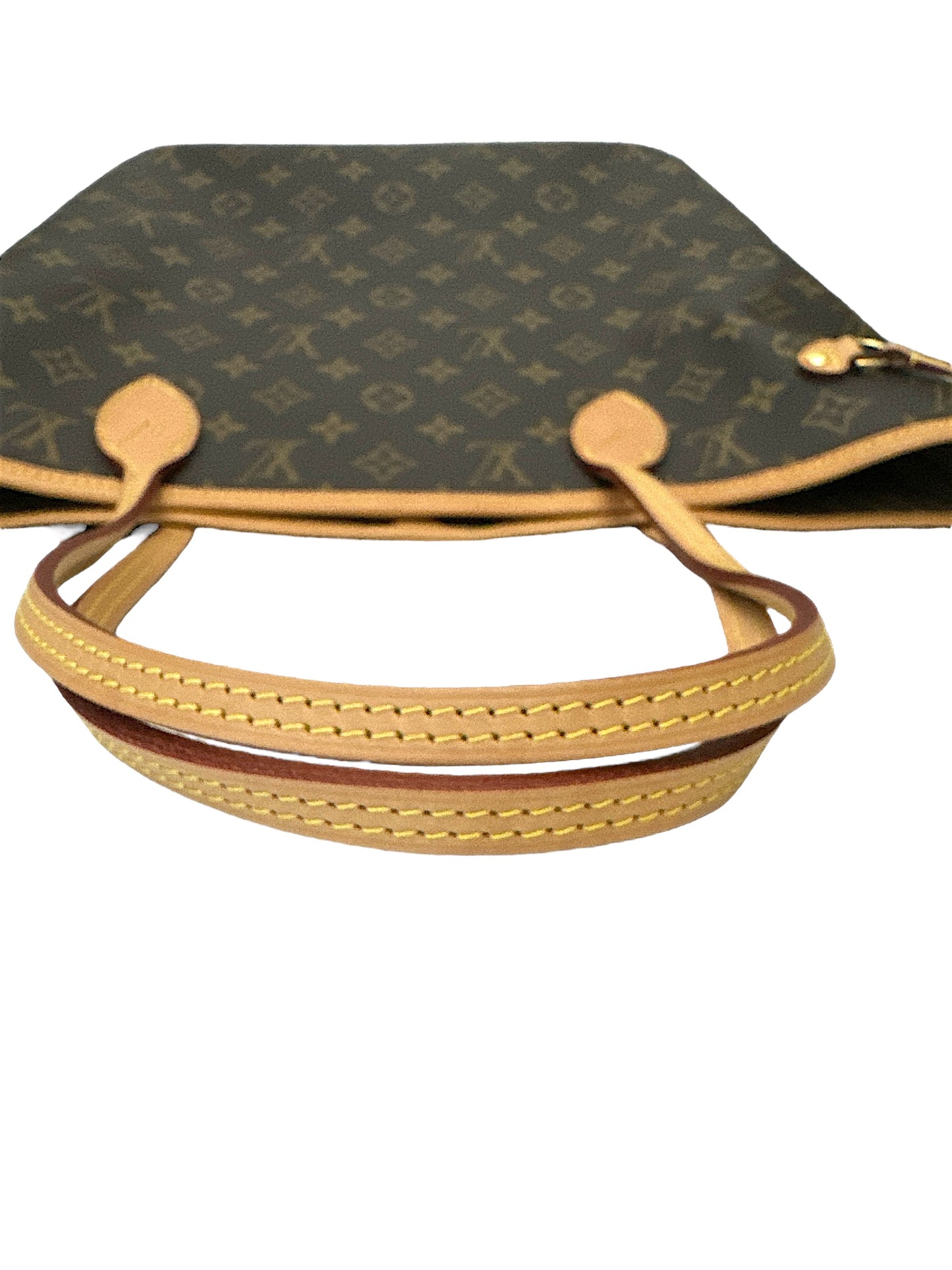 Louis Vuitton Neverfull MM Monogram Beige Bag