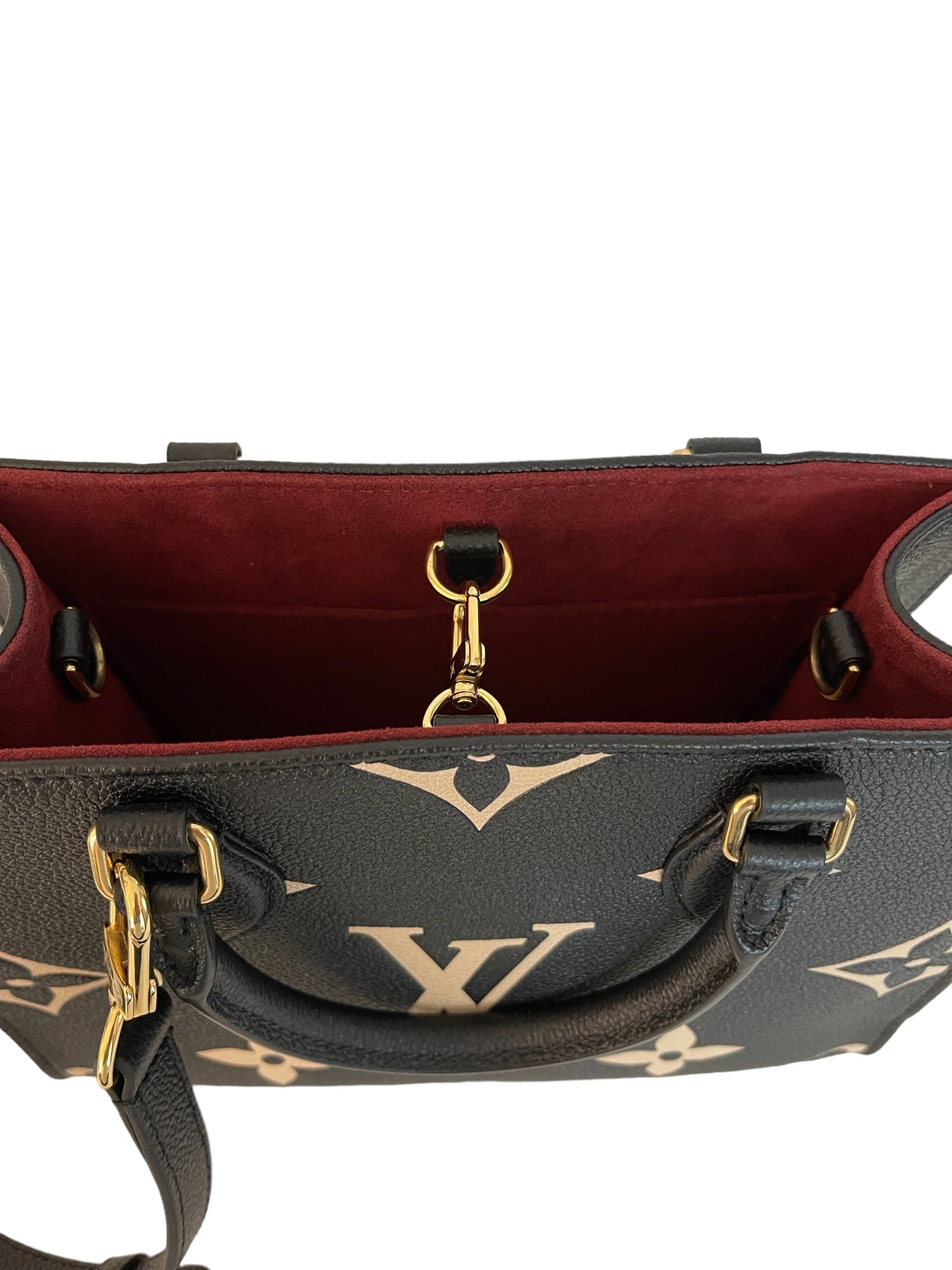 LOUIS VUITTON ON-THE-GO PM EMPREINTE LEATHER