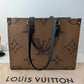 2205710-1432186 Louis Vuitton Onthego MM Monogram Reverse (Microchip)