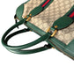 Gucci Neo Vintage Web Duffle Bag GG Coated Canvas Bag With Strap